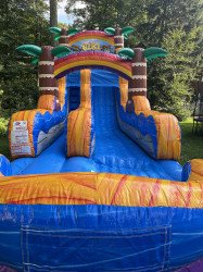 IMG 2562 1721186026 18ft Tiki Plunge Single Extended Lane Slide Waterslide