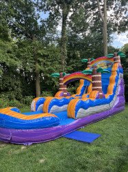 IMG 2565 1721186027 18ft Tiki Plunge Single Extended Lane Slide Waterslide