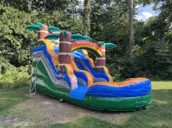 IMG 2771 1722733139 13FT TIKI PLUNGE SINGLE LANE WATERSLIDE