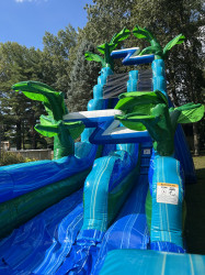 IMG 1463 1757028168 19ft Tropical Rush Single Lane Slide $399