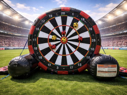 Soccer Darts / Baseball Throwing $165