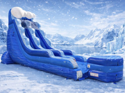 18ft Ice Wave Single Lane Slide $375