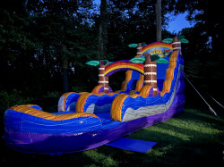 IMG 2589 1721186026 18ft Tiki Plunge Single Extended Lane Slide Waterslide $399
