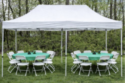 Tent, Tables, & Chairs Package