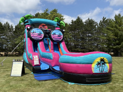 IMG 1195 1783309934 18ft Beach Vibes Dual Lane Waterslide $419