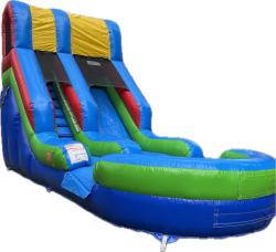16ft Single Lane Slide Wet/Dry