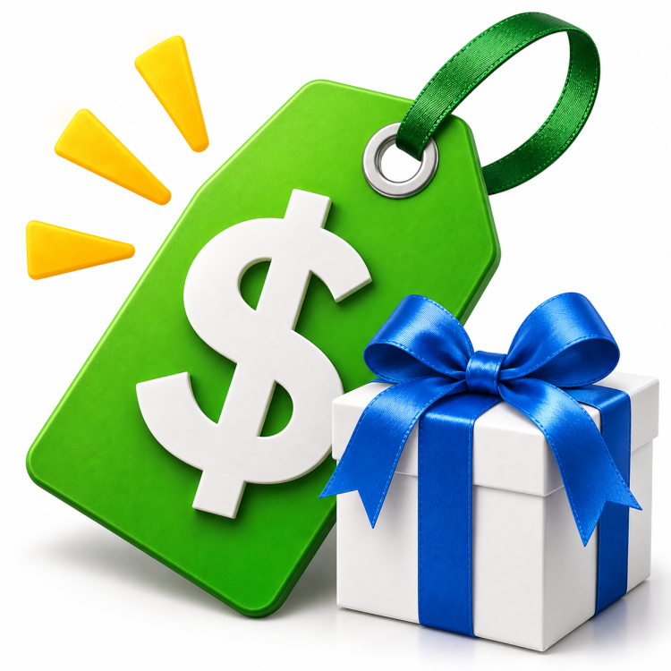 Discounts / Holidays / Gifts